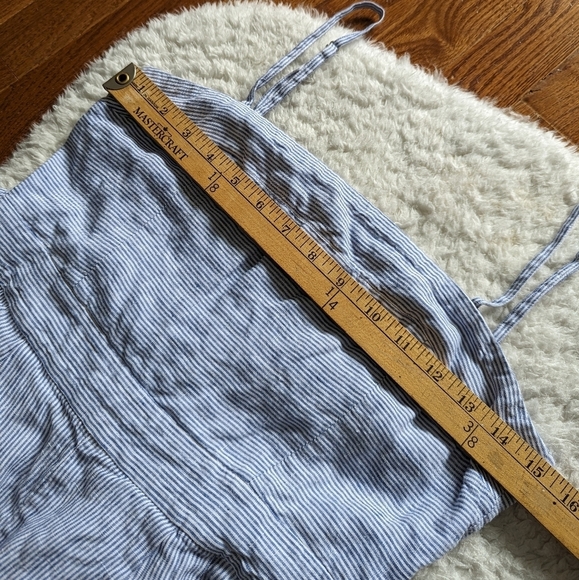 J. Crew linen stripped jumpsuit 2 - Picture 11 of 13